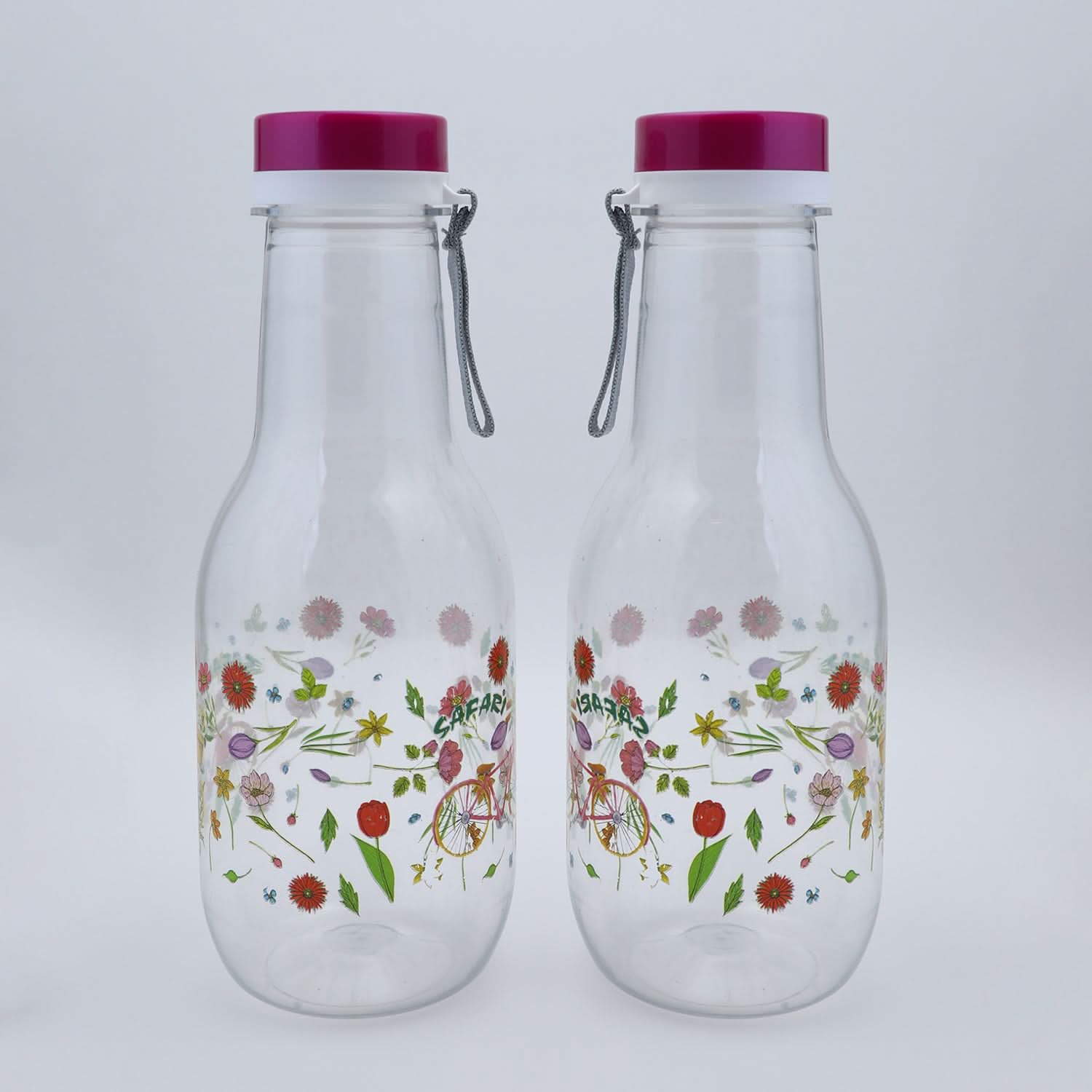 Safari Star 2Pcs Water Bottle 1200-ML, Water Bottle, Safari, Chase Value