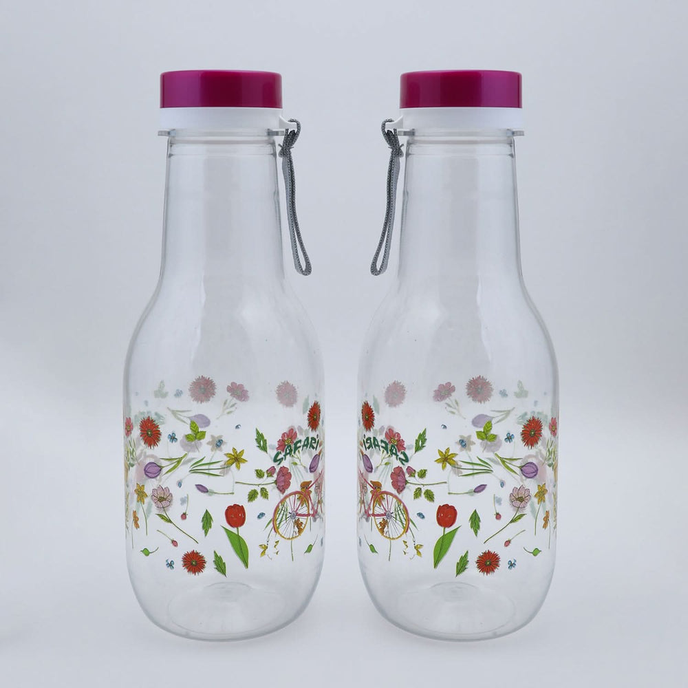 Safari Star 2Pcs Water Bottle 1200-ML, Water Bottle, Safari, Chase Value
