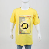 Boys T-Shirt - Yellow, Boys T-Shirts, Chase Value, Chase Value