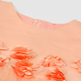 Girls Frock - Peach, Girls Frocks, Chase Value, Chase Value