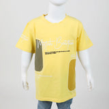 Boys T-Shirt - Yellow, Boys T-Shirts, Chase Value, Chase Value
