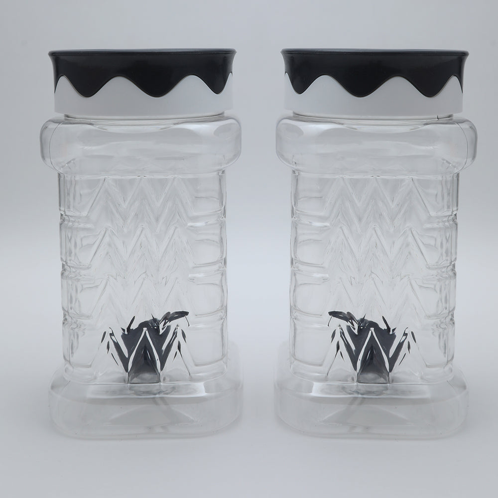 Safari Princess Jar Set 2Pcs 1050-ML, Storage Boxes, Safari, Chase Value