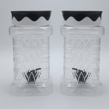 Safari Princess Jar Set 2Pcs 1050-ML, Storage Boxes, Safari, Chase Value