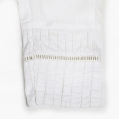 Eminent Girls Woven Trouser - White