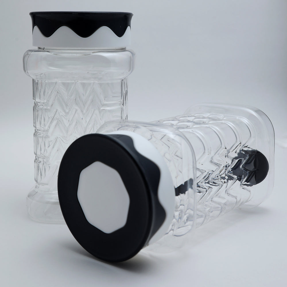 Safari Princess Jar Set 2Pcs 1050-ML, Storage Boxes, Safari, Chase Value