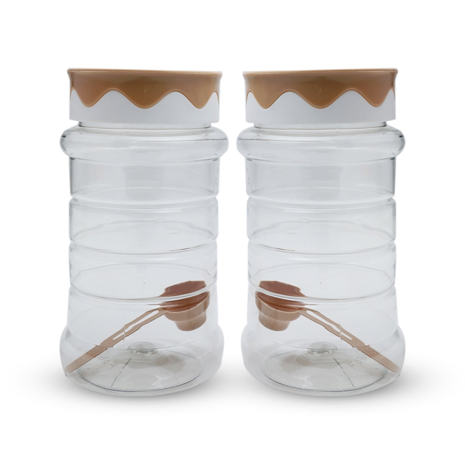 Safari Fancy Kitchen Jar Set 2Pcs 1050-ML, Storage Boxes, Safari, Chase Value