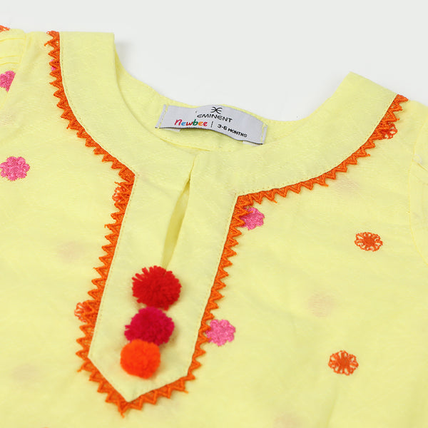 Newborn Girls Suit - Lime Yellow, Newborn Girls Sets & Suits, Chase Value, Chase Value