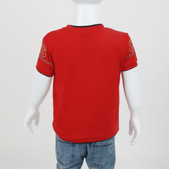 Boys T-Shirt - Red, Boys T-Shirts, Chase Value, Chase Value