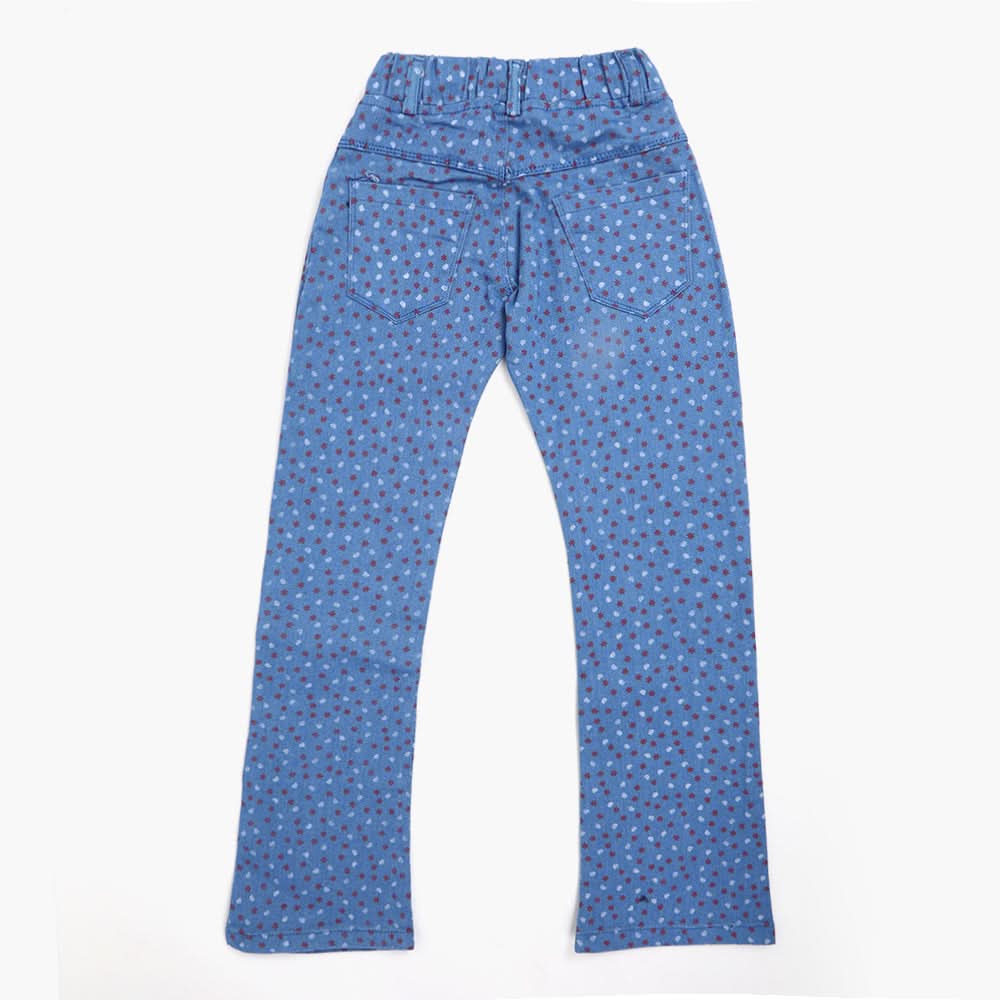 Girls Denim Pant - Blue, Girls Pants & Capri, Chase Value, Chase Value