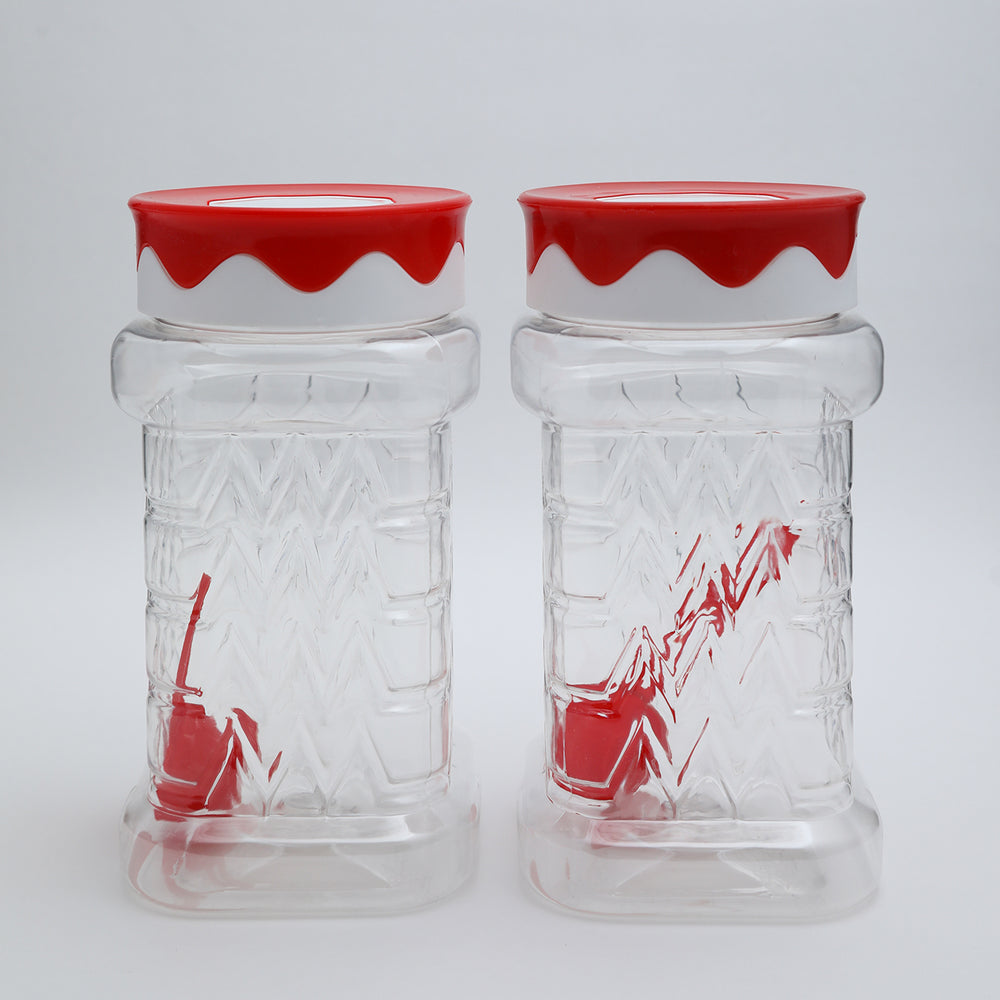 Safari Princess Jar Set 2Pcs 1050-ML, Storage Boxes, Safari, Chase Value