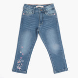 Girls Denim Pant - Light Blue, Girls Pants & Capri, Chase Value, Chase Value