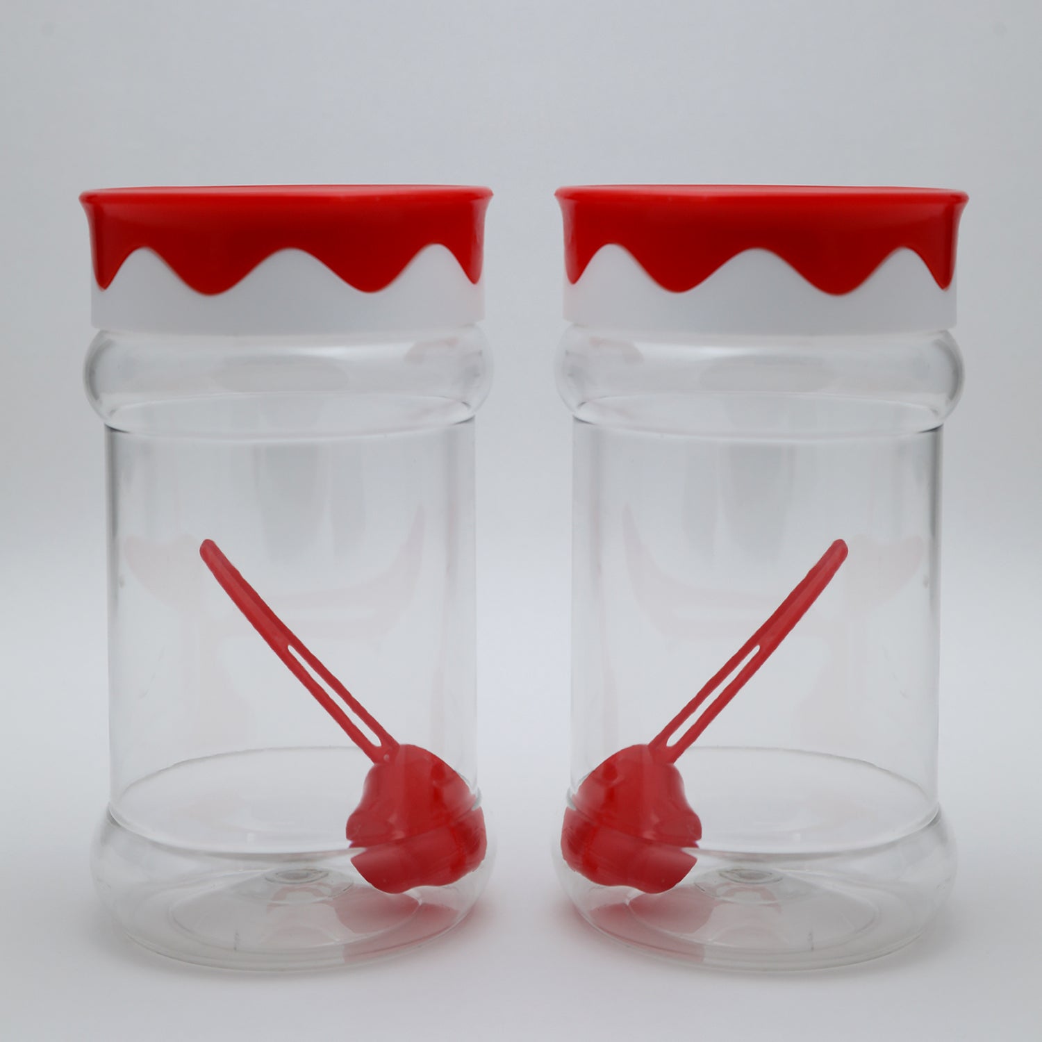 Safari Fancy Kitchen Jar Set 2Pcs 830-ML, Storage Boxes, Safari, Chase Value