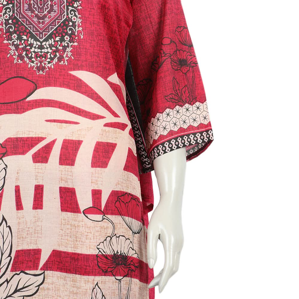 Women's Wash & Wear Unstitched 3pcs Suit - A14, Women, 3Pcs Shalwar Suit, Chase Value, Chase Value