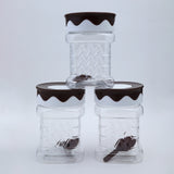 Safari Princess Jar Set 3Pcs 625-ML, Storage Boxes, Safari, Chase Value