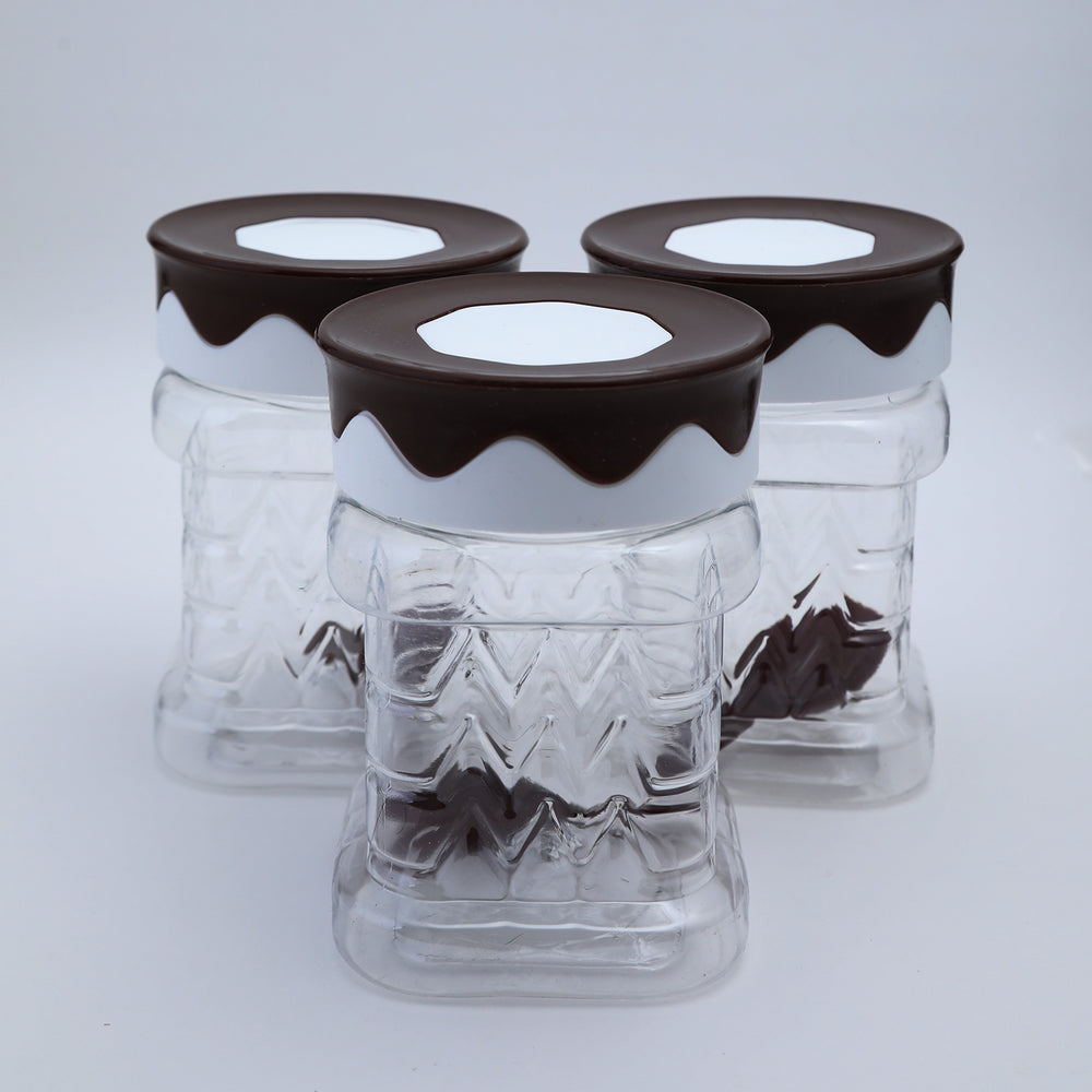 Safari Princess Jar Set 3Pcs 625-ML, Storage Boxes, Safari, Chase Value