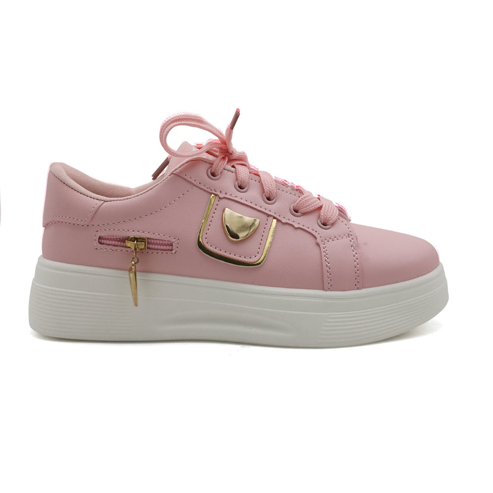 X-Touch Fashion Pearl Sneakers - Pink, Women Casual & Sports Shoes, Chase Value, Chase Value