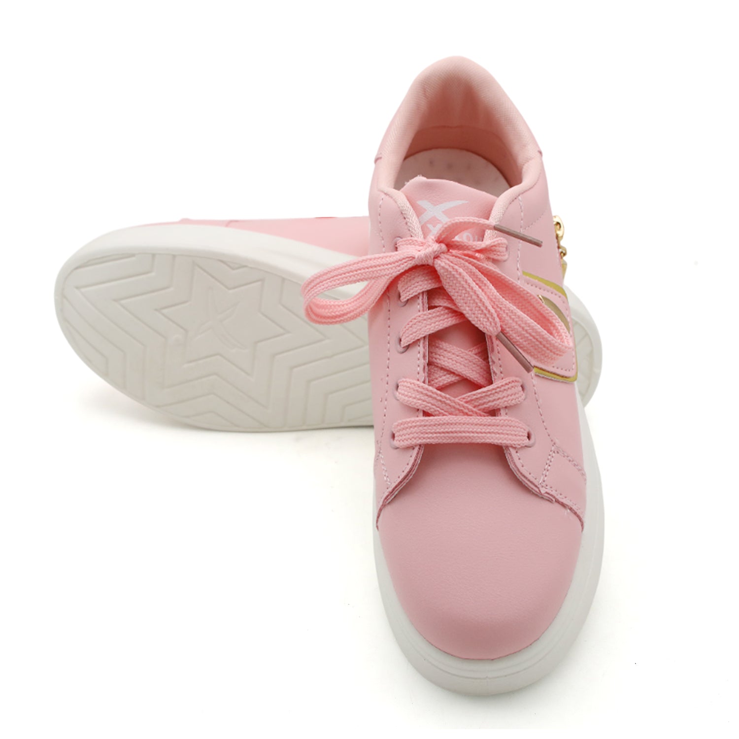 X-Touch Fashion Pearl Sneakers - Pink, Women Casual & Sports Shoes, Chase Value, Chase Value