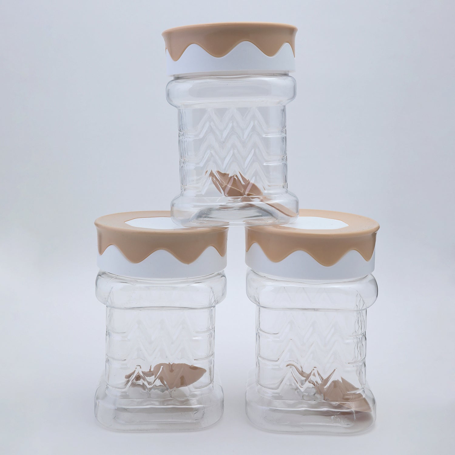 Safari Princess Jar Set 3Pcs 625-ML, Storage Boxes, Safari, Chase Value