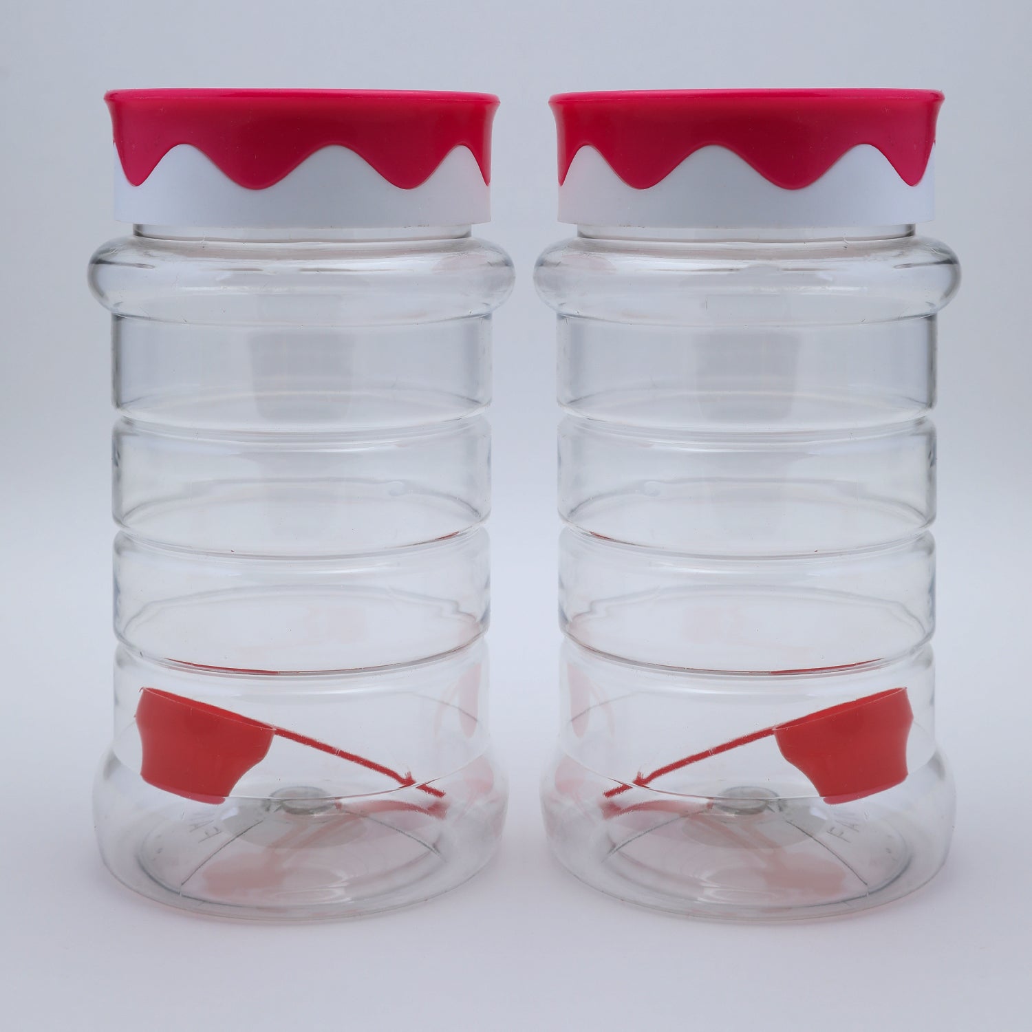 Safari Fancy Kitchen Jar Set 2Pcs 1050-ML, Storage Boxes, Safari, Chase Value
