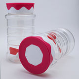 Safari Fancy Kitchen Jar Set 2Pcs 1050-ML, Storage Boxes, Safari, Chase Value