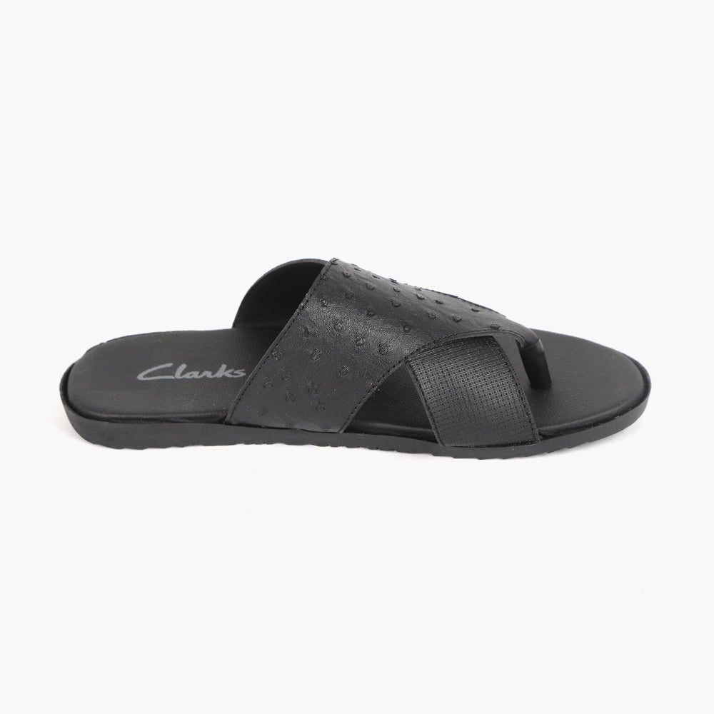 Men's Slipper - Black, Men's Slippers, Chase Value, Chase Value