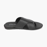 Men's Slipper - Black, Men's Slippers, Chase Value, Chase Value
