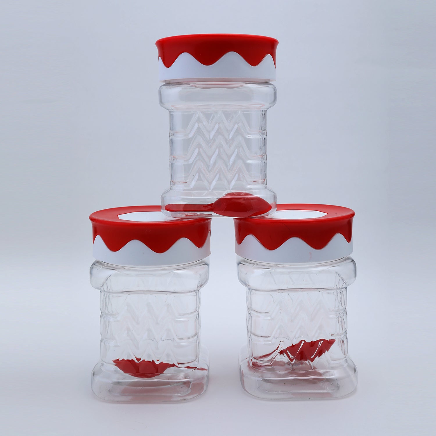 Safari Princess Jar Set 3Pcs 625-ML, Storage Boxes, Safari, Chase Value