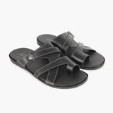 Men's Slipper - Black, Men's Slippers, Chase Value, Chase Value