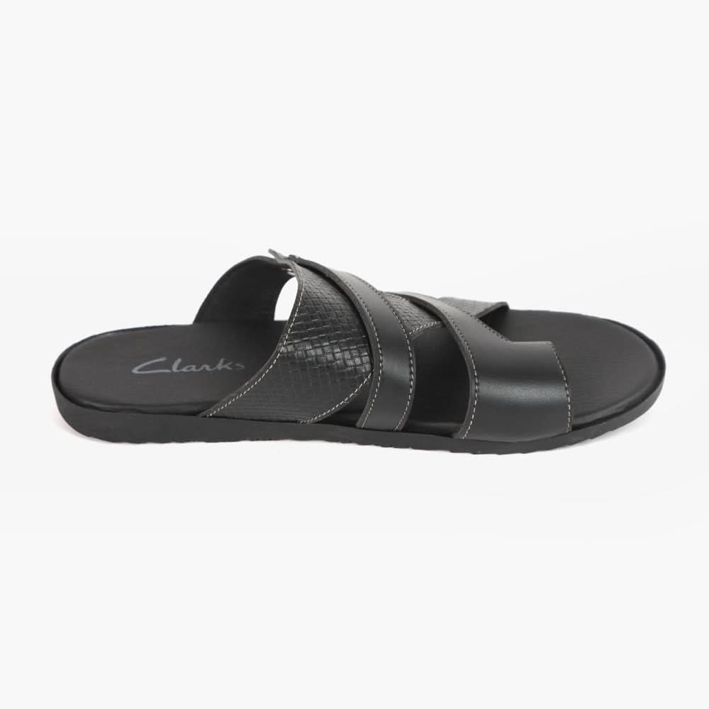 Men's Slipper - Black, Men's Slippers, Chase Value, Chase Value