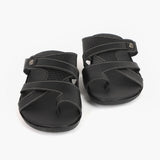 Men's Slipper - Black, Men's Slippers, Chase Value, Chase Value