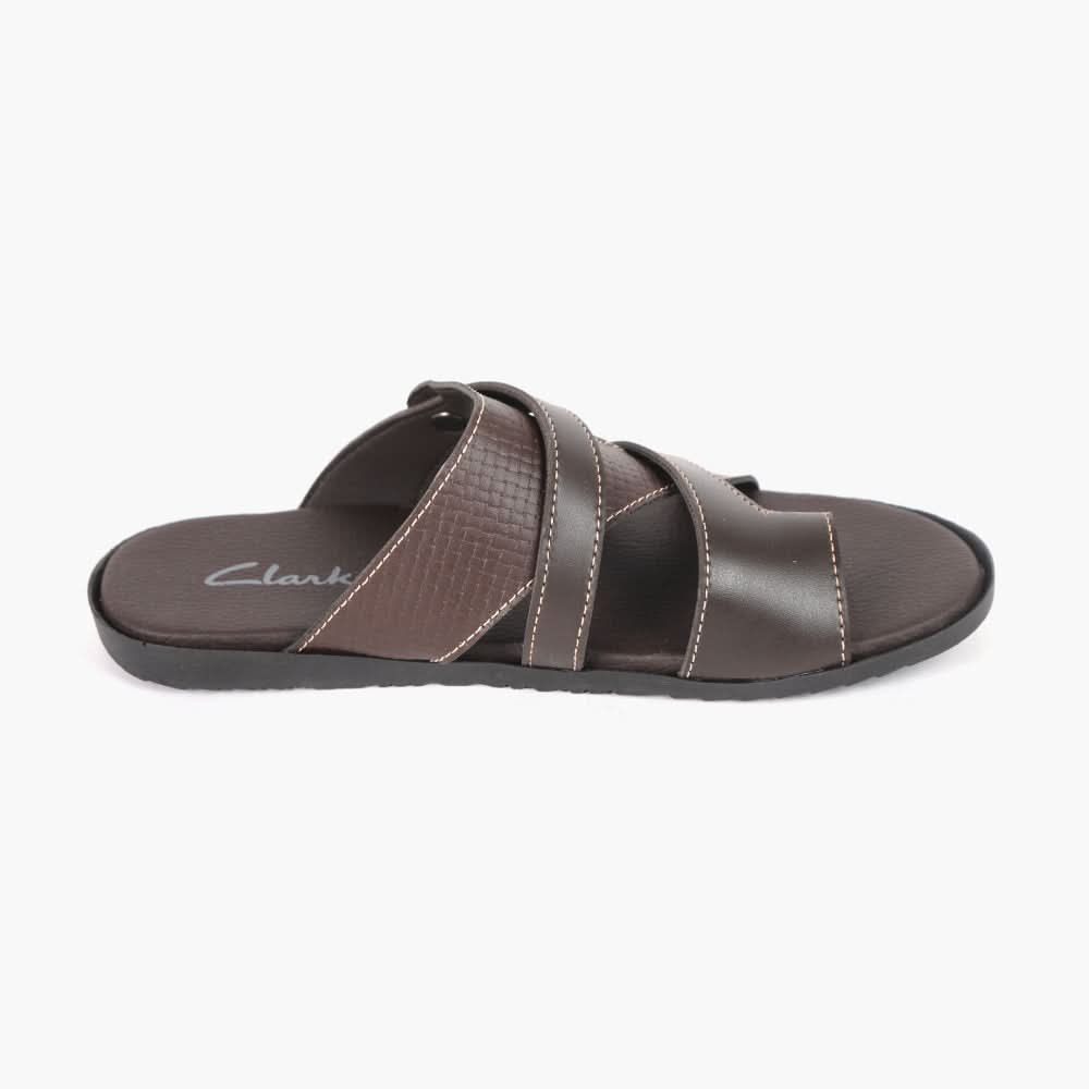 Men's Slipper - Brown, Men's Slippers, Chase Value, Chase Value