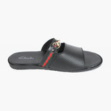 Men's Slipper - Black, Men's Slippers, Chase Value, Chase Value