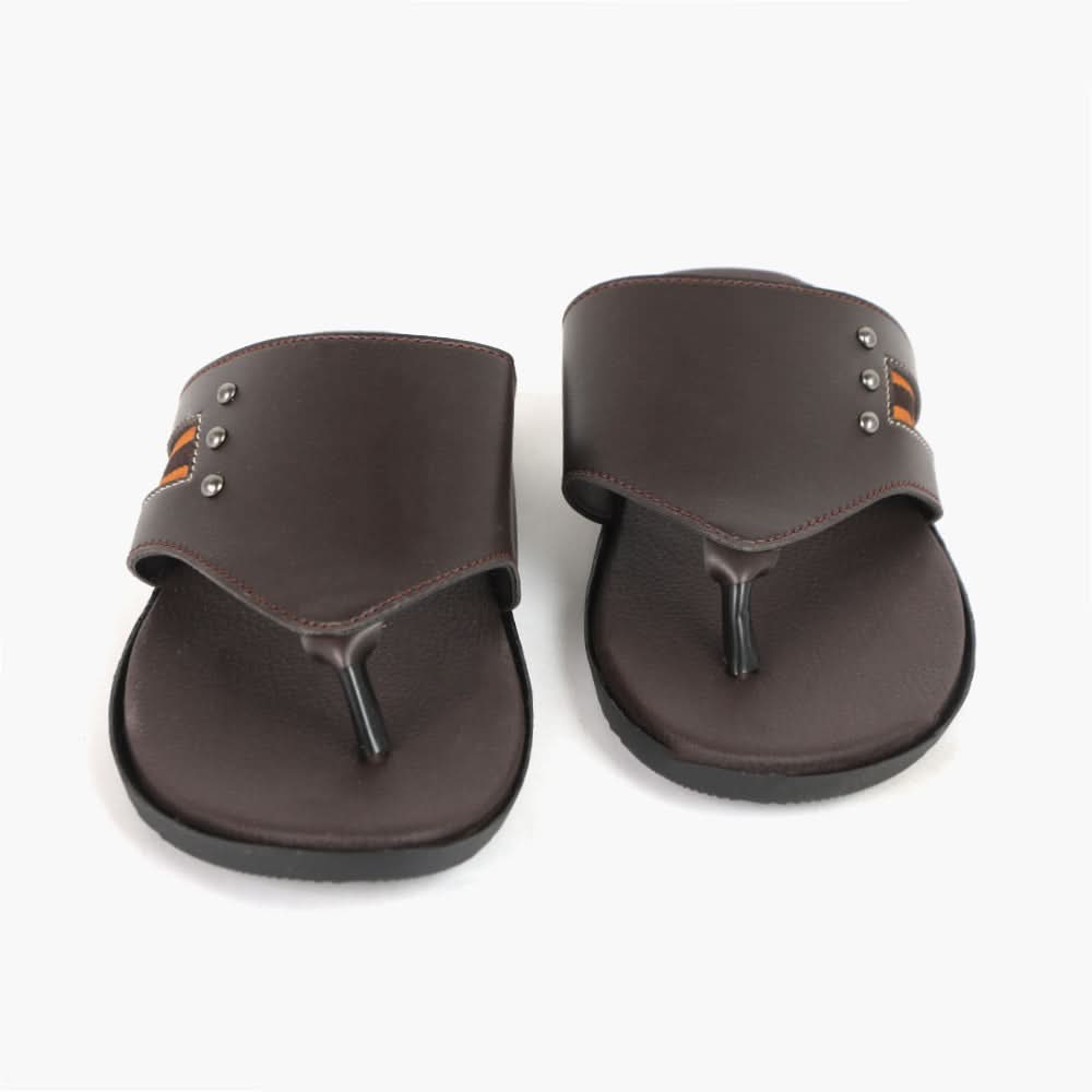 Men's Slipper - Brown, Men's Slippers, Chase Value, Chase Value