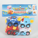 Car Set Pack of 4 - Multi Color, Non-Remote Control, Chase Value, Chase Value