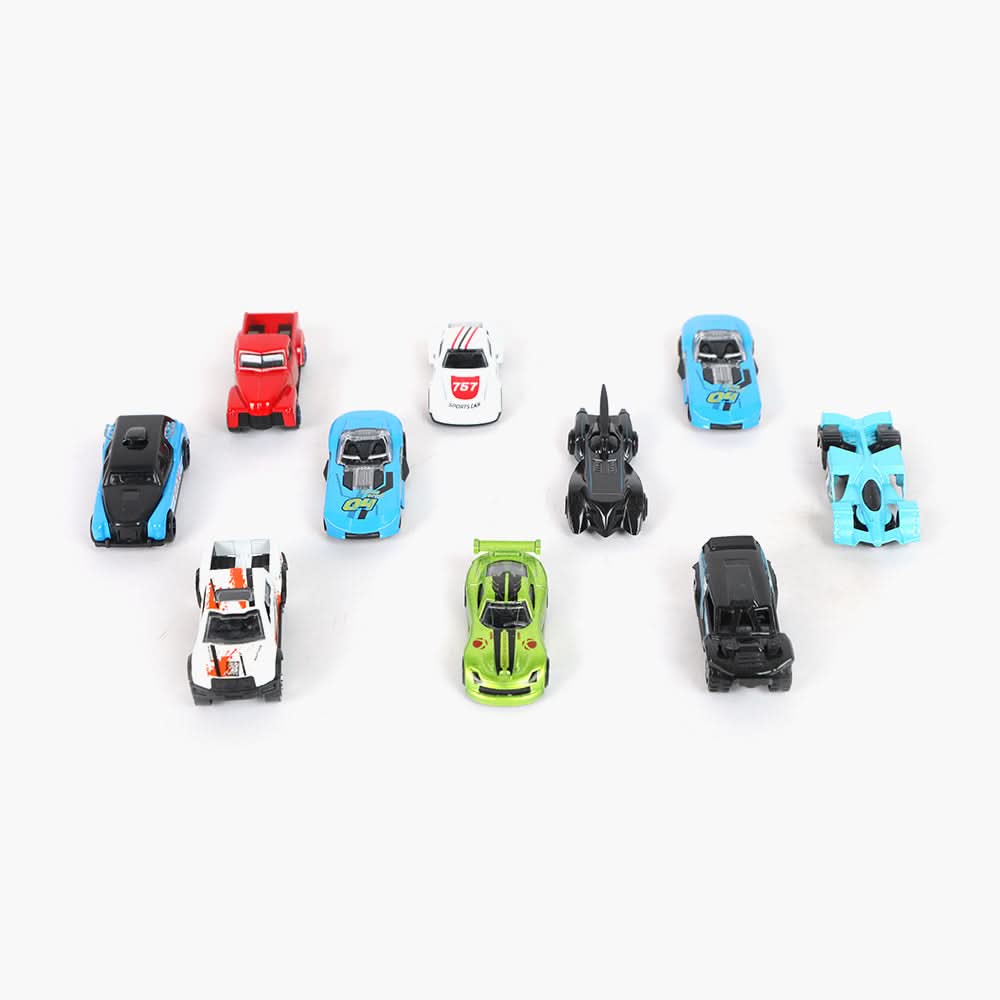Hot Wheels Die Cast Cars Pack of 10 - Multi Color, Non-Remote Control, Chase Value, Chase Value