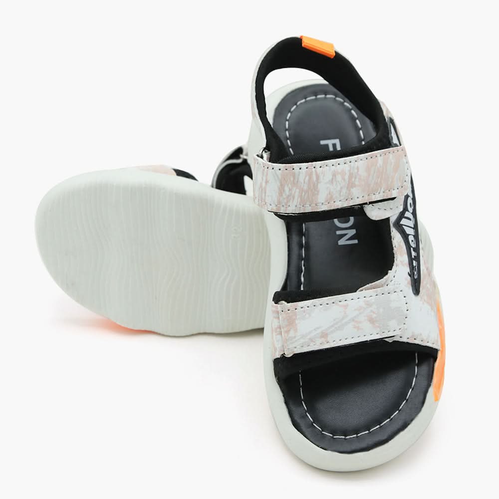 Boys Sandal - Orange, Boys Sandals, Chase Value, Chase Value