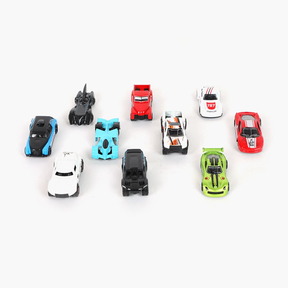 Hot Wheels Die Cast Cars Pack of 10 - Multi Color, Non-Remote Control, Chase Value, Chase Value