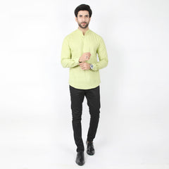 Eminent Men's Casual Shirt - Light Olive Green