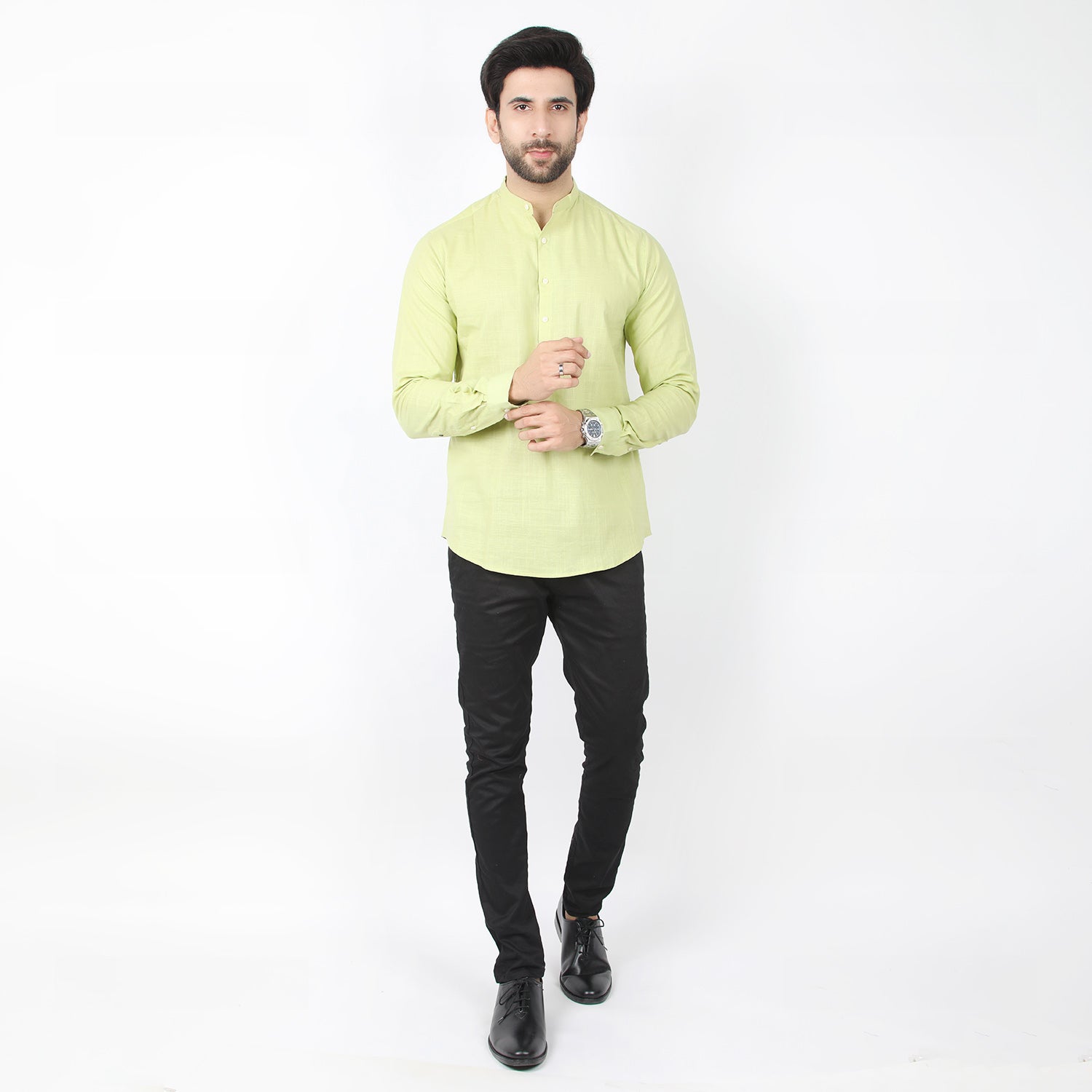 Eminent Men's Casual Shirt - Light Olive Green, Men's Shirts, Eminent, Chase Value