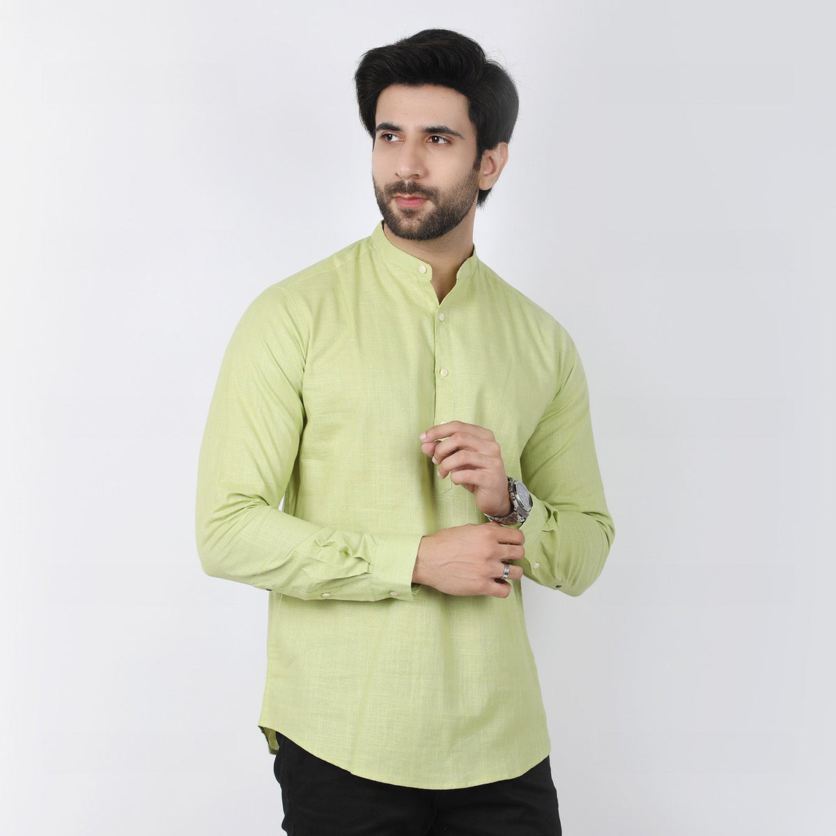 Eminent Men's Casual Shirt - Light Olive Green, Men's Shirts, Eminent, Chase Value