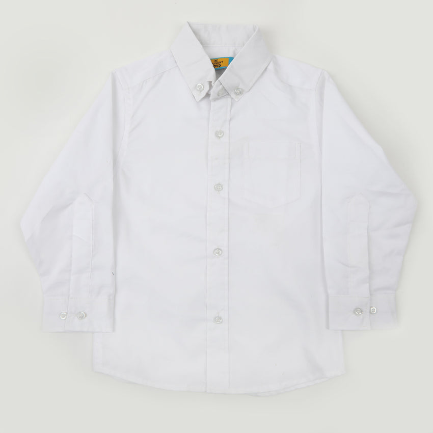 Eminent Boys Casual Shirt - White