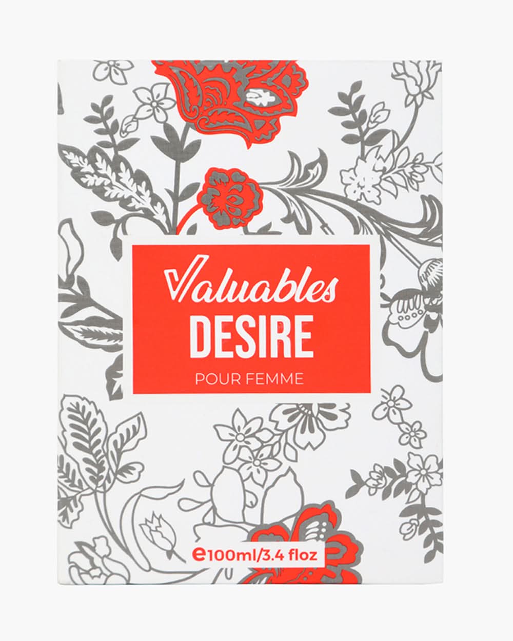 Valuables Perfume For Women 100ml - Desire, Women Perfumes, Chase Value, Chase Value