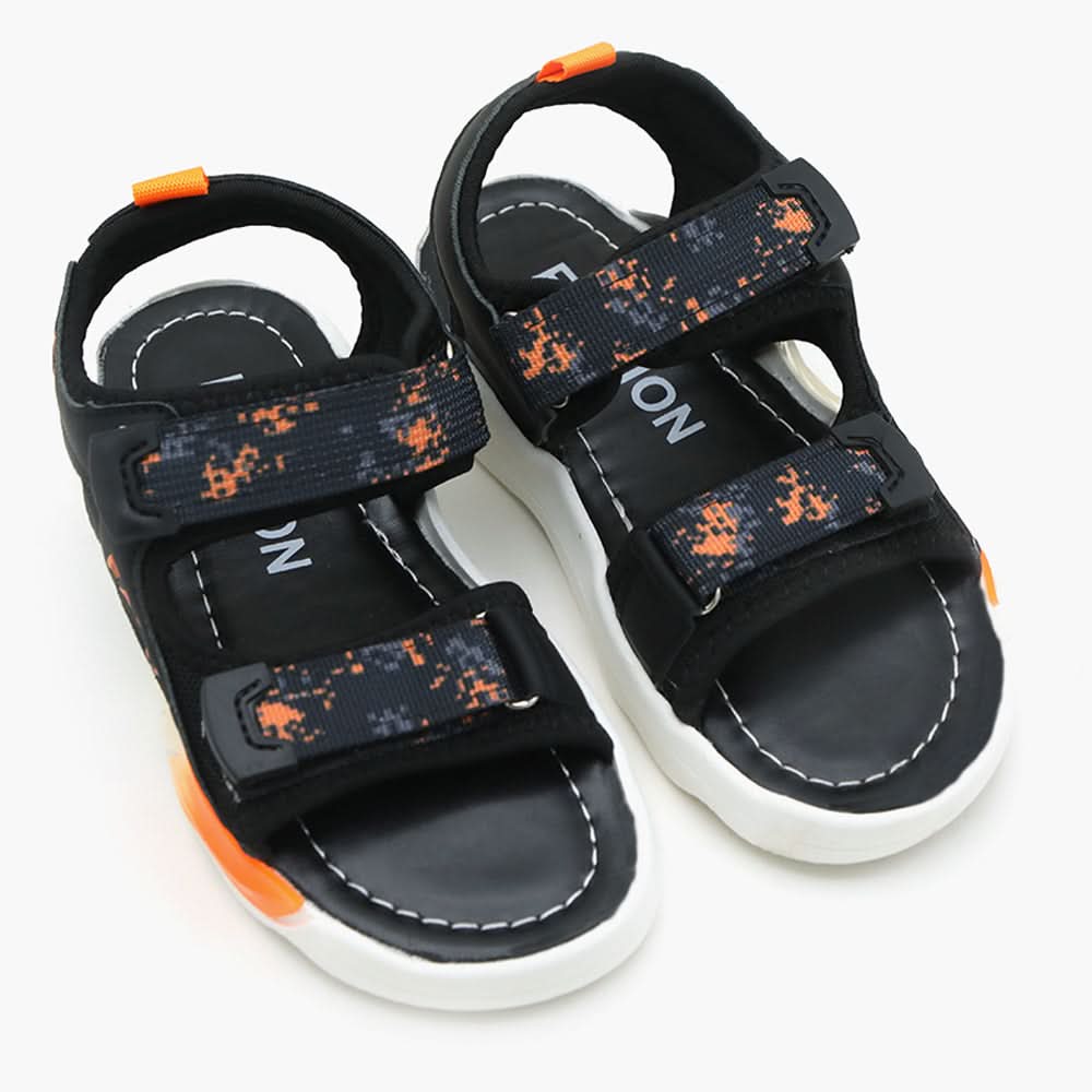 Boys Sandal - Orange, Boys Sandals, Chase Value, Chase Value