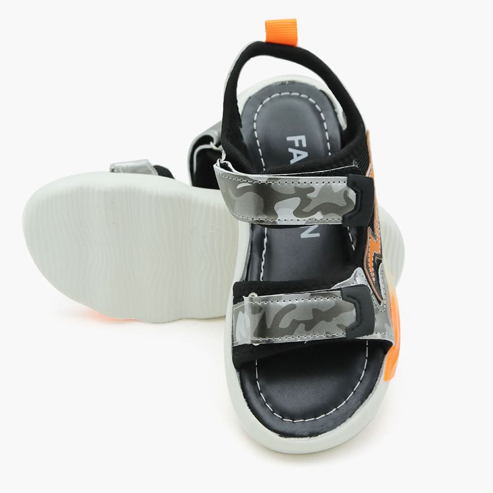 Boys Sandal - Orange, Boys Sandals, Chase Value, Chase Value