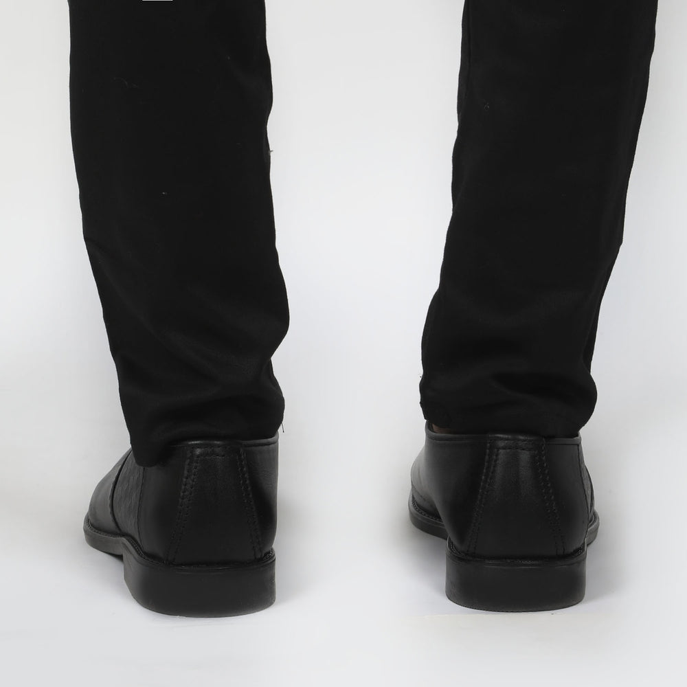 Eminent Classic Oxford-Style Dress Shoes - Black, Men's Formal Shoes, Eminent, Chase Value