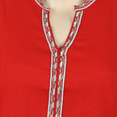 Women's Embroidered Suit - Red, Women Shalwar Suits, Chase Value, Chase Value