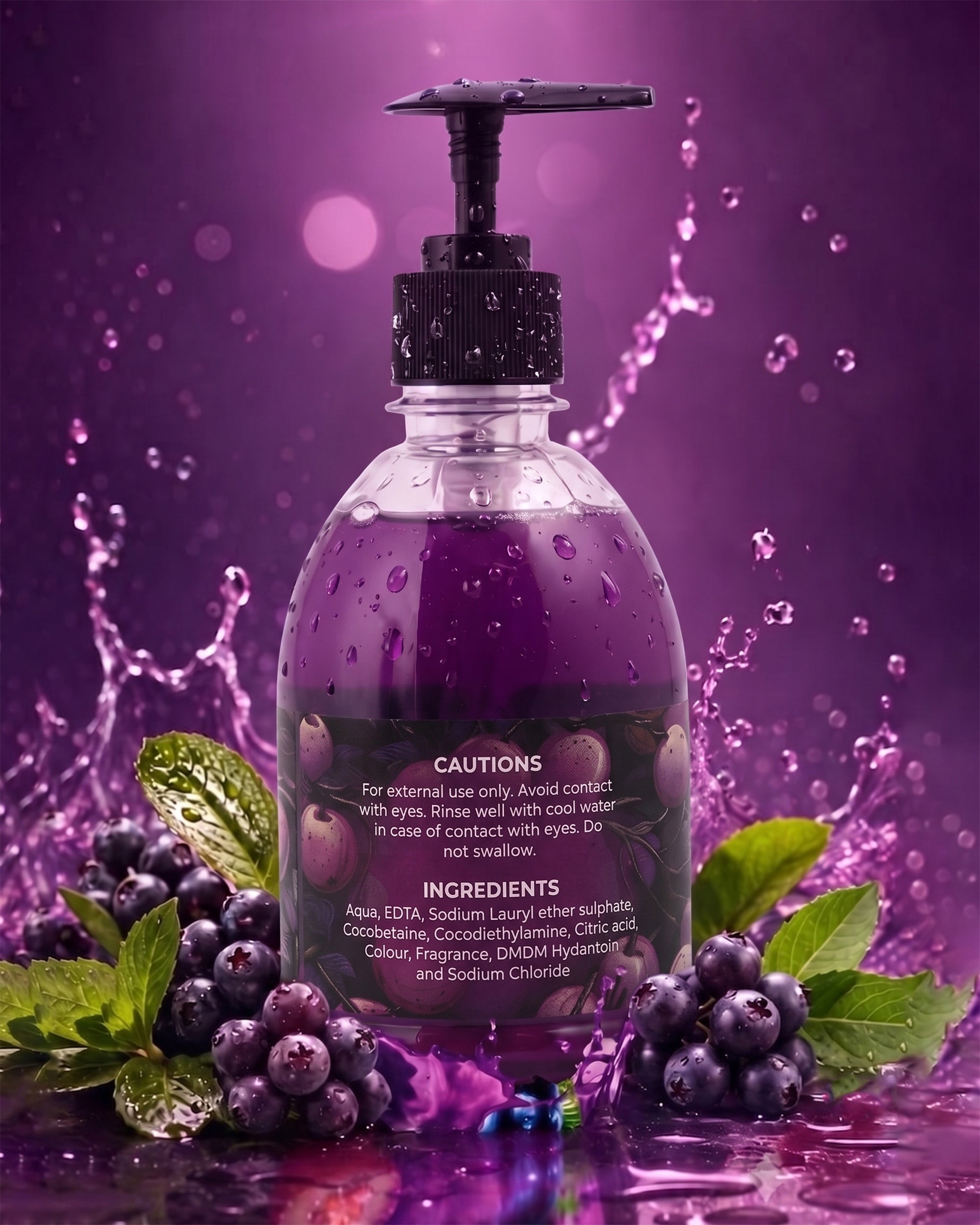 Valuables Hand Wash 350ml - Berry Bliss