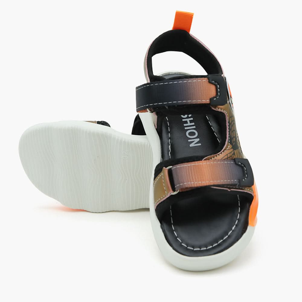 Boys Sandal - Orange, Boys Sandals, Chase Value, Chase Value