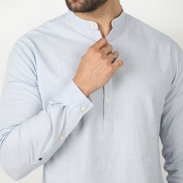 Eminent Men's Casual Shirt - Ice Blue