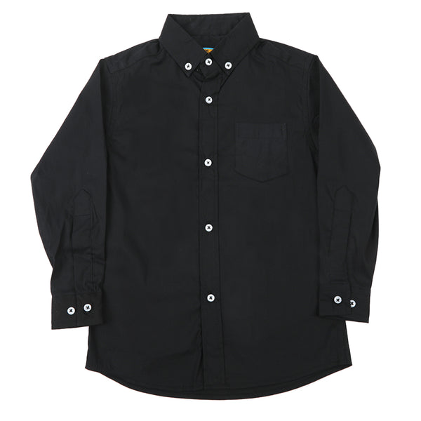 Eminent Boys Casual Shirt - Black